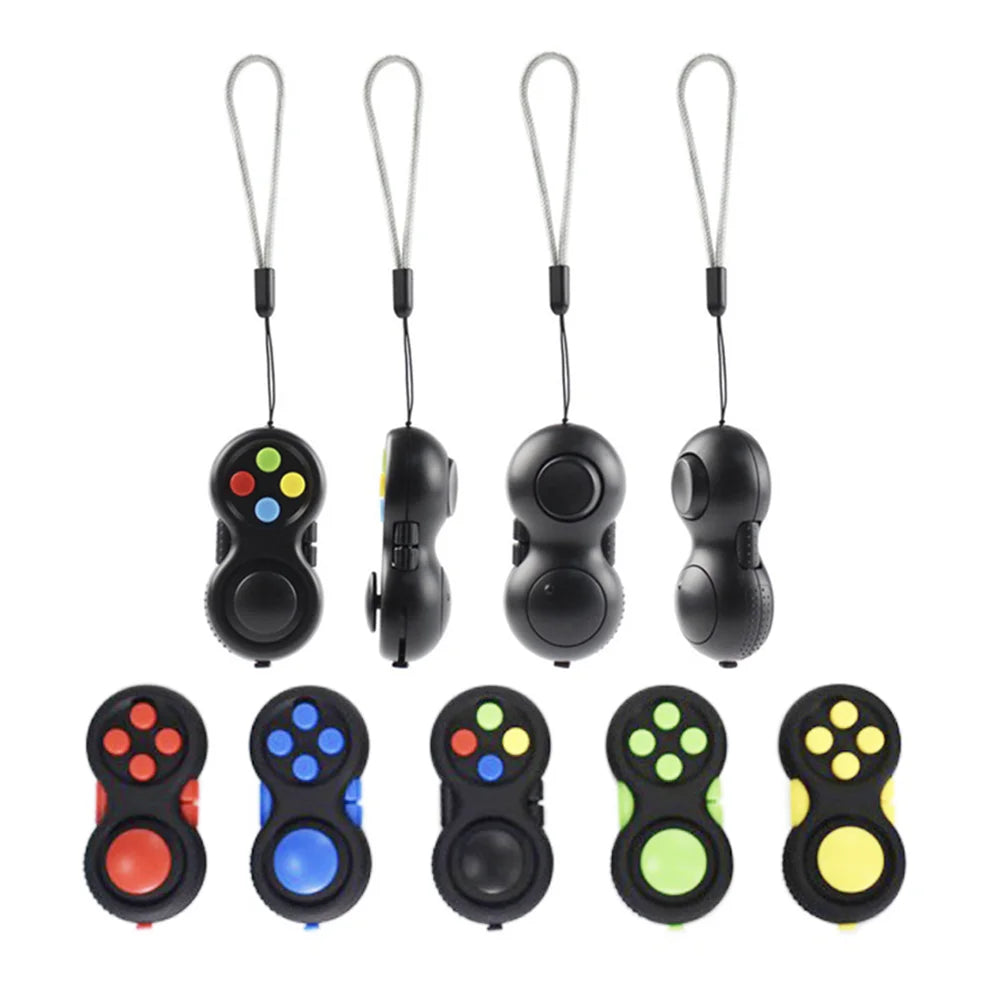 Fidget Pad Sensory Controller - Stress Relief Toy for Kids & Adults
